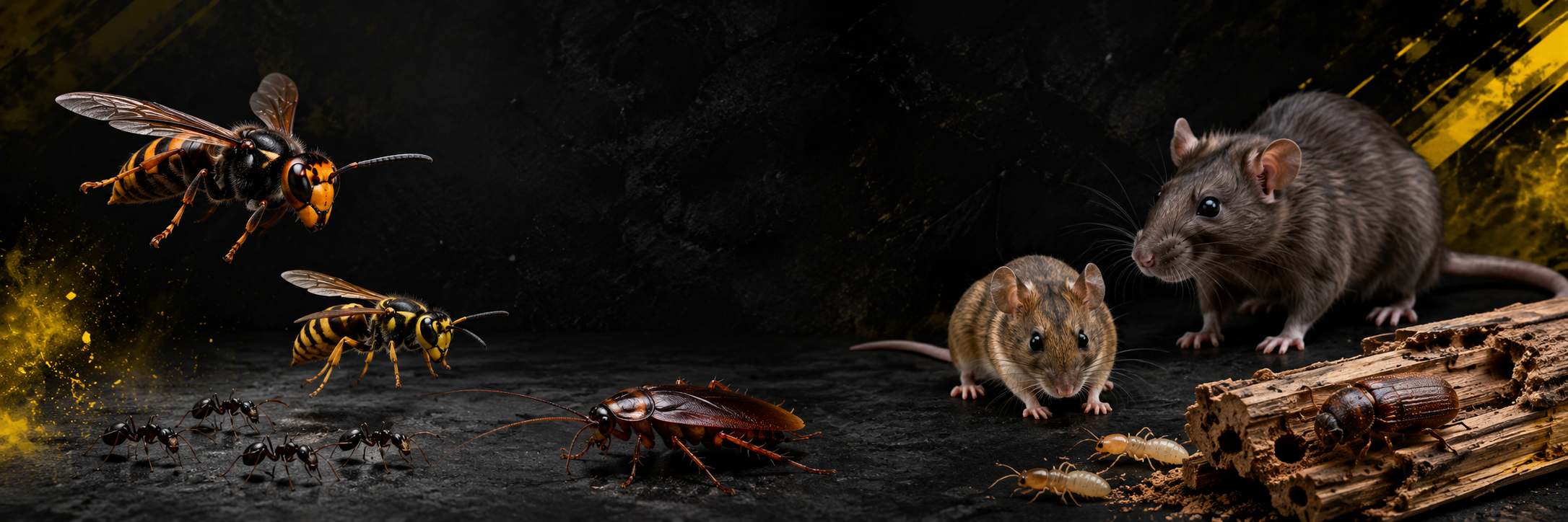Frelons, guêpes, rats, souris et insectes nuisibles traités par ADSA33 dans la CDC de Montesquieu